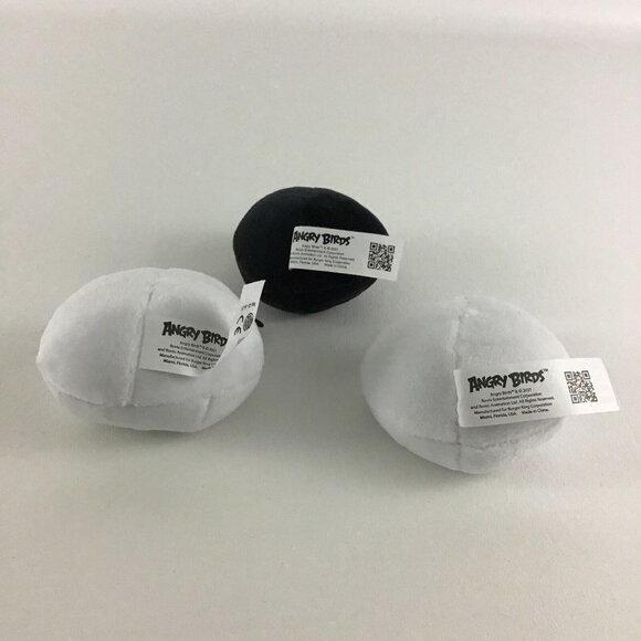 Angry Birds Burger King Matilda Bomb Eagle Plush Stuffed Animal Toy 3pc Lot 2021 - Picture 5 of 6